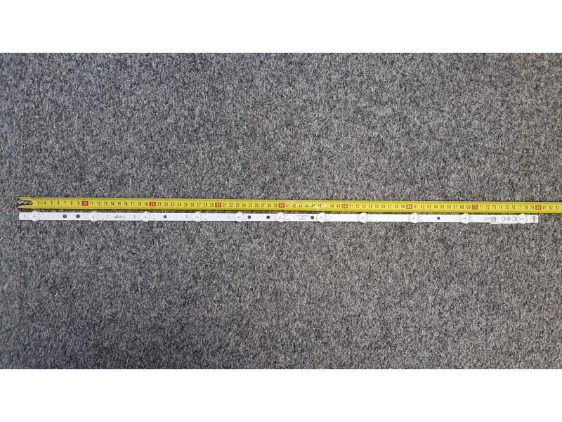 Podsvětlení - LED pásek 17DLB43VER14-B  pro TV Panasonic TX-43HX580E