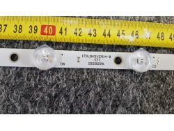 Podsvětlení - LED pásek 17DLB43VER14-B  pro TV Panasonic TX-43HX580E