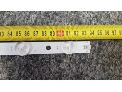 Podsvětlení - LED pásek 17DLB50NER2-A pro TV Hitachi 50HK6100