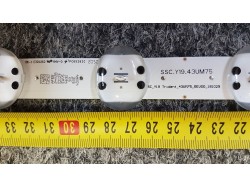 Podsvětlení- LED páseky SSC.Y19.43UM75 pro TV LG 43UN80003LC