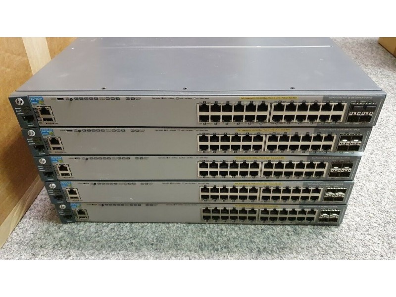 5 pcs of HP J9727A 2920 24g Poe Switch without Power Supply!!!