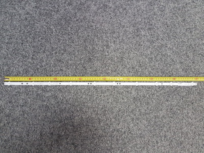 Podsvětlení- LED páseky17DLB43VER7-A pro TV HITACHI 43HK6100