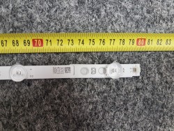 Podsvětlení- LED páseky17DLB43VER7-B pro TV HITACHI 43HK6100