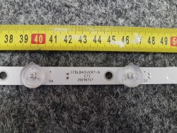 Podsvětlení- LED páseky17DLB43VER7-B pro TV HITACHI 43HK6100