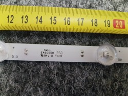 Podsvětlení- LED páseky17DLB43VER7-B pro TV HITACHI 43HK6100