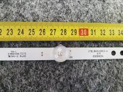 Podsvětlení- LED páseky17DLB43VER13-A pro TV HYUNDAI FLR 43TS543 SMART