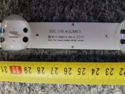 Podsvětlení- LED páseky SSC.Y19.43LM63 pro TV LG 43LM6300PLA