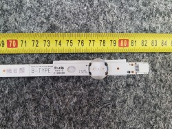 Podsvětlení- LED páseky E128280 B type pro TV GoGEN TVF 43R384 STWEB
