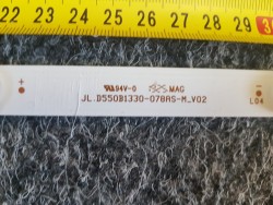 Podsvětlení- LED páseky JL.D550B1330-078AS-M_V02  pro TV GoGEN TVU 55W652ST