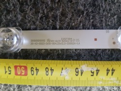 Podsvětlení- LED páseky E257384  pro TV SAMSUNG UE43AU7172U