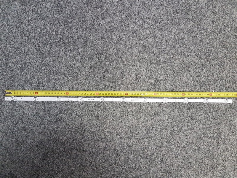 Podsvětlení- LED páseky CRH-BX43X1U513030T0211069-REV1.0 pro TV Hisense 43AE7000F