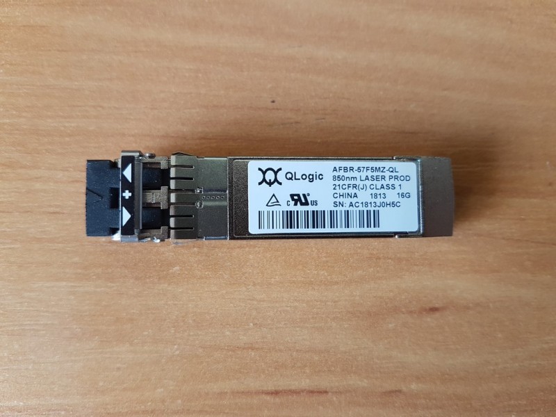 QLogic 16G FC SFP+ Short Range Transceiver - AFBR-57F5MZ-QL