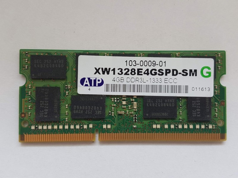 ATP XW1328E4GSPD-SM 4GB DDR3L-1333 ECC Server Memory