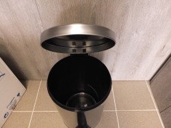 Meliconi Koš na odpadky 20 l INOX nerezová ocel
