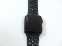 Apple Watch Series 3 Nike+ 38mm GPS Vesmírně šedý hliník s antracitovým sportovním řemínkem Nike