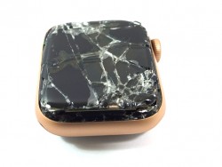 Apple Watch SE 40mm Gold Aluminium with Sand-pink Sports Strap