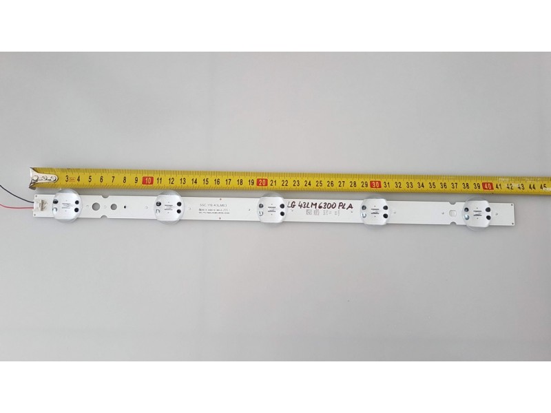 Podsvětlení- LED páseky SSC.Y19.43LM63 pro TV LG 43LM6300PLA