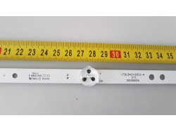 Podsvětlení - LED pásek 17DLB43VER13-A  pro TV Hyundai FLJ 43854 GSMART