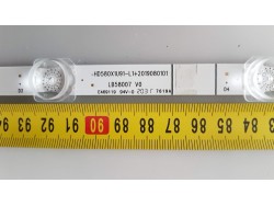 Podsvětlení - LED pásek LB58007  pro TV Hisense 58AE7000F, Hisense 58AE7010F