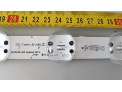 Podsvětlení - LED pásek SSC_Trident_43UK65   pro TV LG 43UK6750PLD