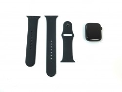 Apple Watch Series 6 44mm Vesmírně šedý hliník s černým sportovním řemínkem - na náhradní díly