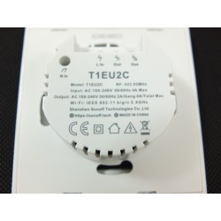 Sonoff T1EU2C-TX WiFi spínač