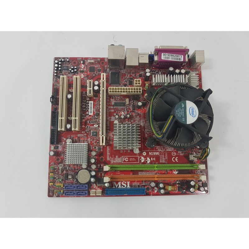 MSI 945GCM5 + Core2Duo E6420 + chladič