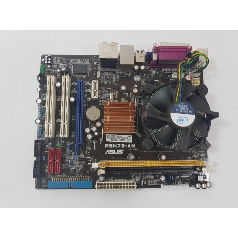 ASUS P5N73-AM  + Core2Duo E5200 + chladič