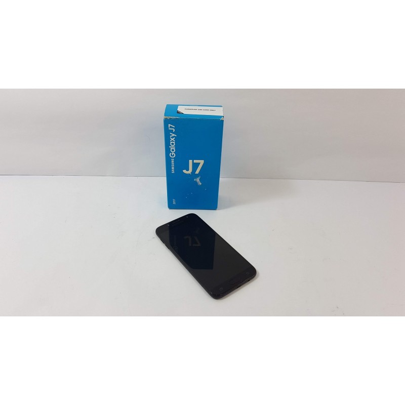 Mobilní telefon Samsung Galaxy J7 (2017) černý na náhradní díly