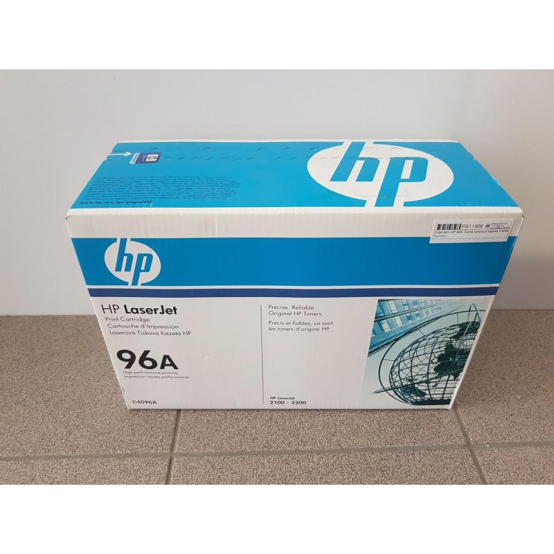 Originální HP 96A Černá tonerová kazeta C4096A