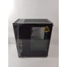 PC case Evolveo Ptero Q12, 4x120mm RGB, sklo, černá