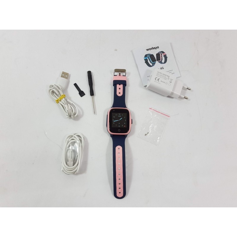 WowME Kids 4G pink Chytré hodinky - dětské