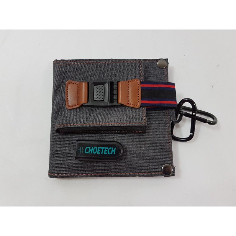 ChoeTech Foldable Solar Charger 14W Black