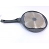 Banquet Pánev na 4 lívance s nepřilnavým povrchem GRANITE Grey 26 cm