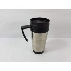 Toro Termohrnek s plastovým víčkem 400ml stříbrný