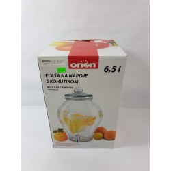 Orion Láhev 6,5 l s kohoutkem BEZ VÍKA