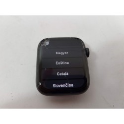 Apple Watch SE 44mm Vesmírně šedý hliník s černým sportovním řemínkem