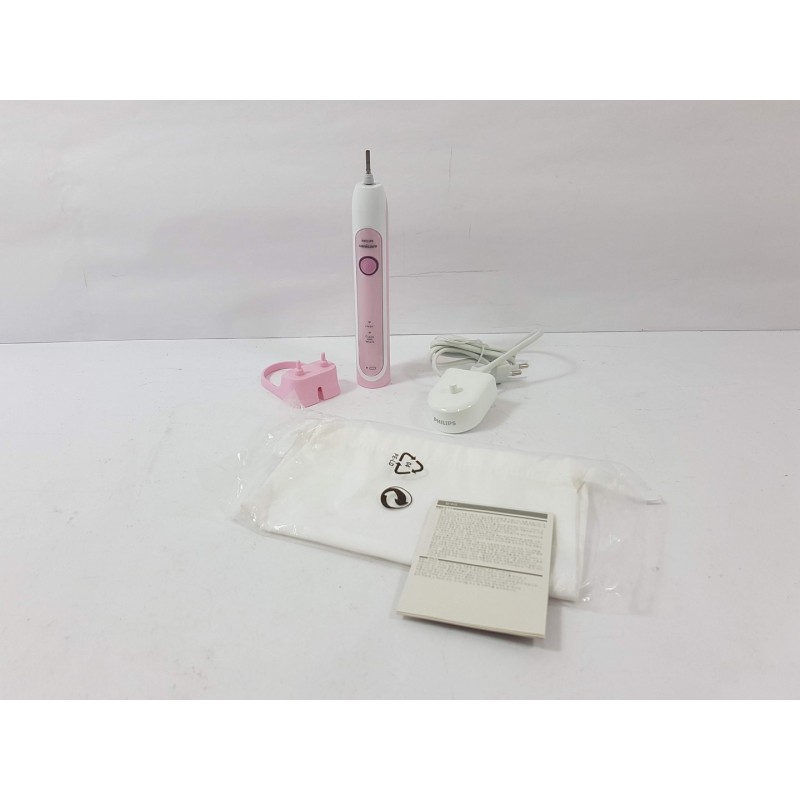 Elektrický zubní kartáček sonický Philips Sonicare HX6762/43 HealthyWhite Pink