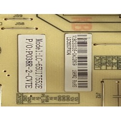 SHARP LC-65CUG8052K   Power board