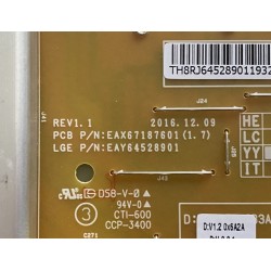 LG 55UJ7700 4K    Power board