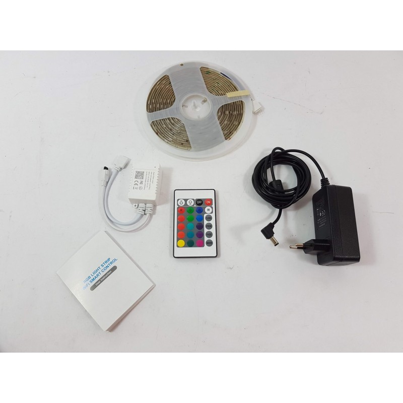 LED pásek - chytrý MOES Smart Led Strip Light WLS-X-RGB-EU-5M