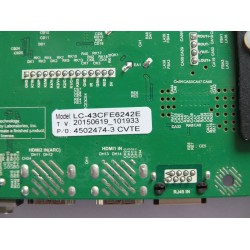 SHARP LC-43CFE6242E   Main Board