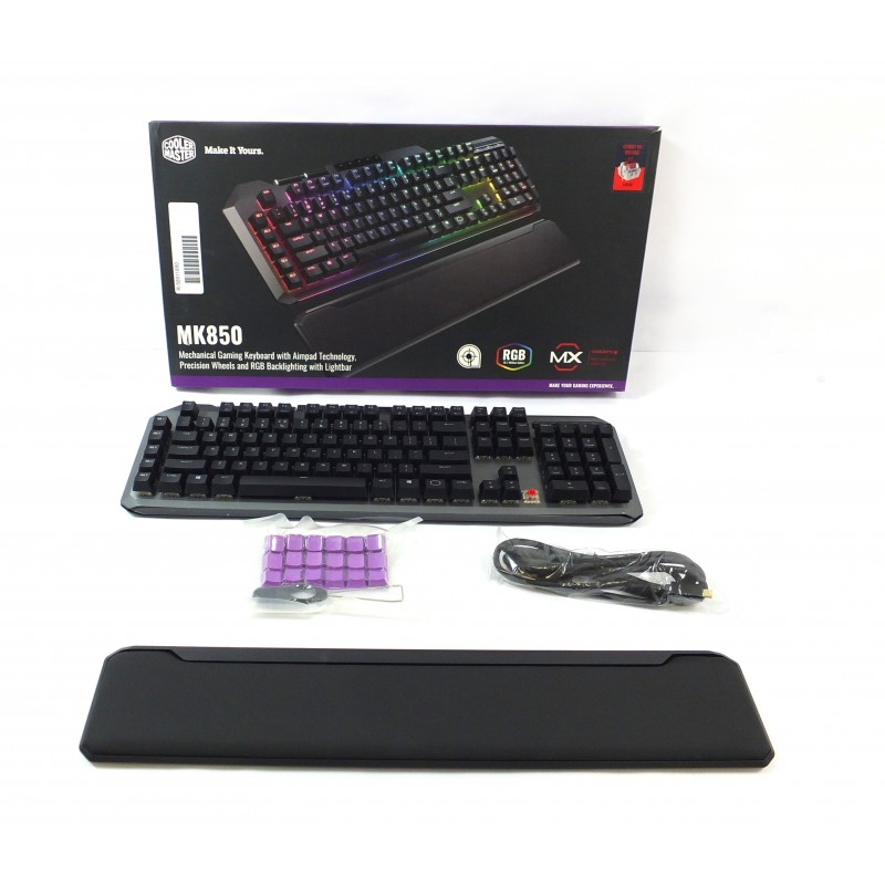 Herní klávesnice Cooler Master MK850 MX Red, černá - US