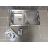 Set Alveus (dřez Basic 170 Natur + baterie Riviera X Chrom)
