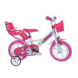 Dětské kolo od 2 let Dino Bikes Unicorn 12"