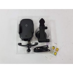 Baseus Light Electric Car Holder Wireless Charger 15W Black