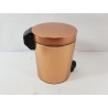 Odpadkový koš Meliconi Pedal Bin zlatý 5 l