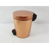 Odpadkový koš Meliconi Pedal Bin zlatý 5 l