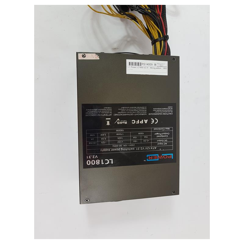 LC Power LC1800 V2.31 - Mining edition - 1800W