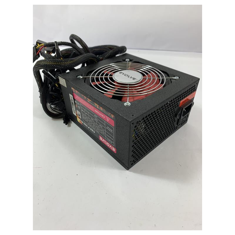 Počítačový zdroj EVOLVEO Pulse 550W 80+ černý